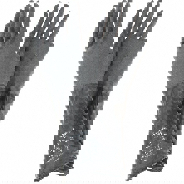 Series 38-514 Chemical Resistant Gloves: 14.00 Thick, Unsupported,